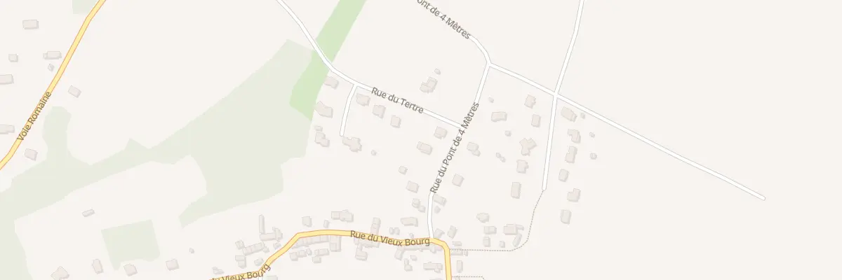 Plan du 1B Rue du Tertre au Hinglé