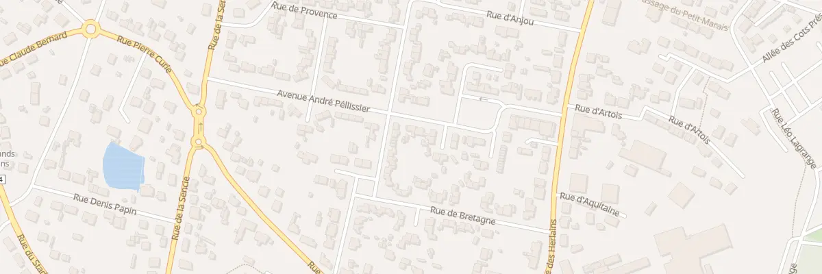 Plan du 38 Av André Pellissier à Donges