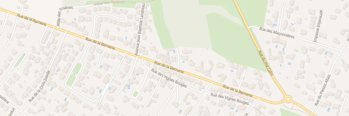 Plan du 129 Rue de la Bernerie à Pornic