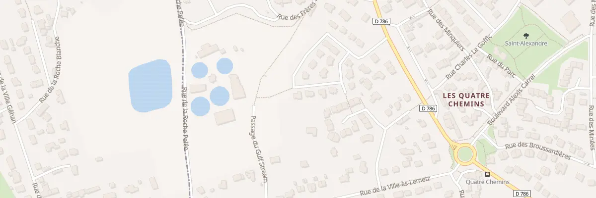 Plan du 10 Rue Domaine Les Argonautes à Dinard