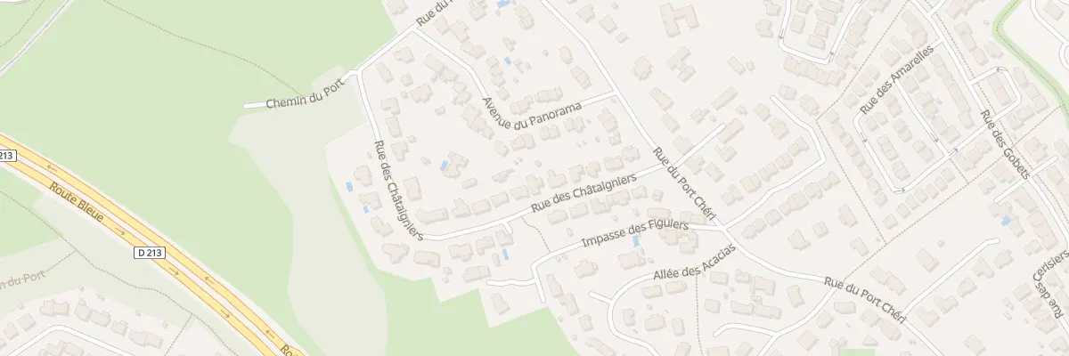 Plan du 12 Rue des Chataigniers Le Clion à Pornic