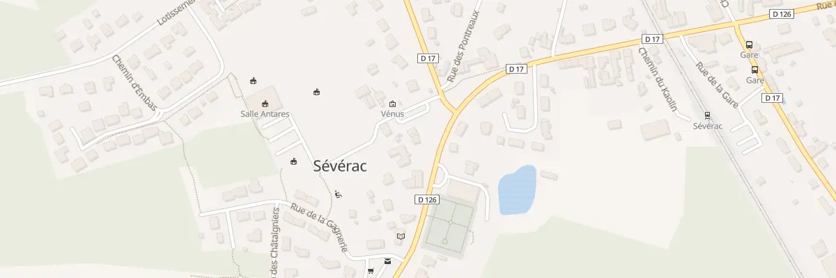 Plan du 4 Rue des Landes du Bourg à Sévérac