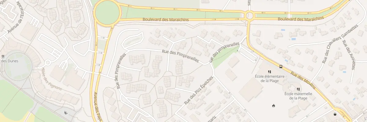 Plan du 42 Rue des sports à Saint-Jean-de-Monts