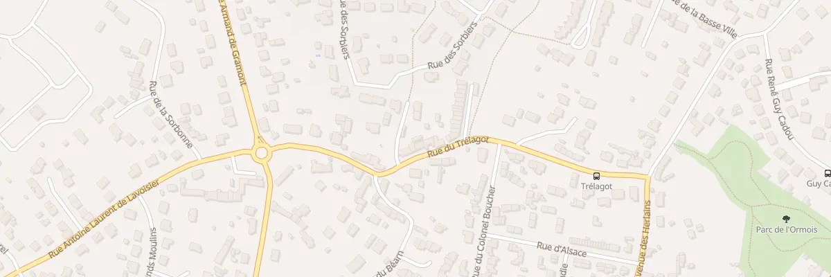 Plan du 34 Rue de Trélagot à Donges