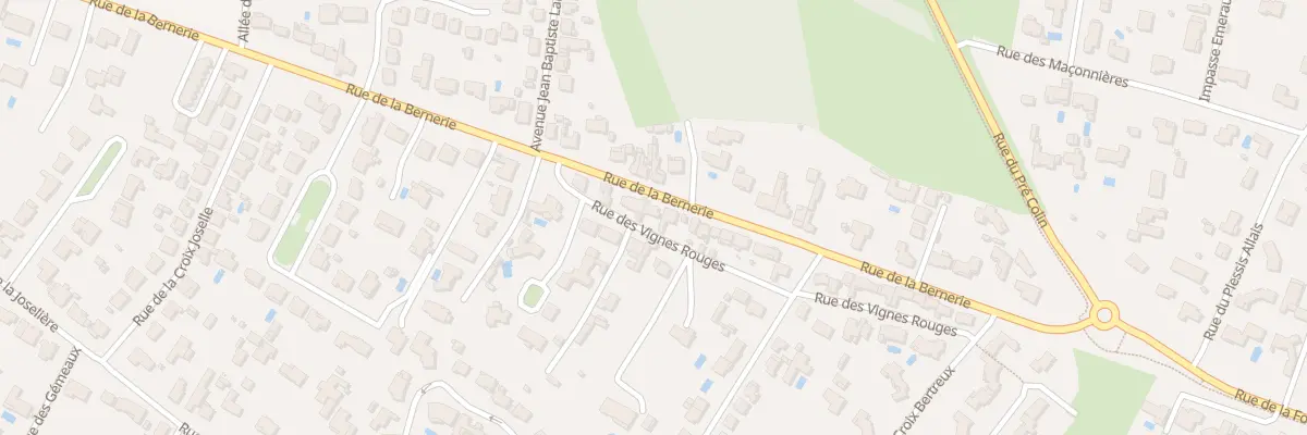 Plan du 134 Rue de la Bernerie à Pornic
