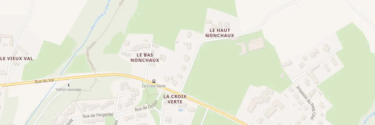 Plan du 9 Le Haut Nonchaux à Quévert