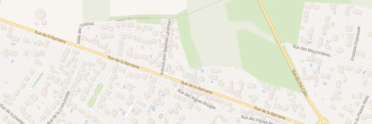 Plan du 121 Rue de la Bernerie à Pornic