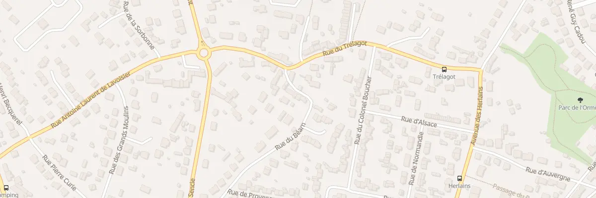 Plan du 19 Rue de Béarn à Donges