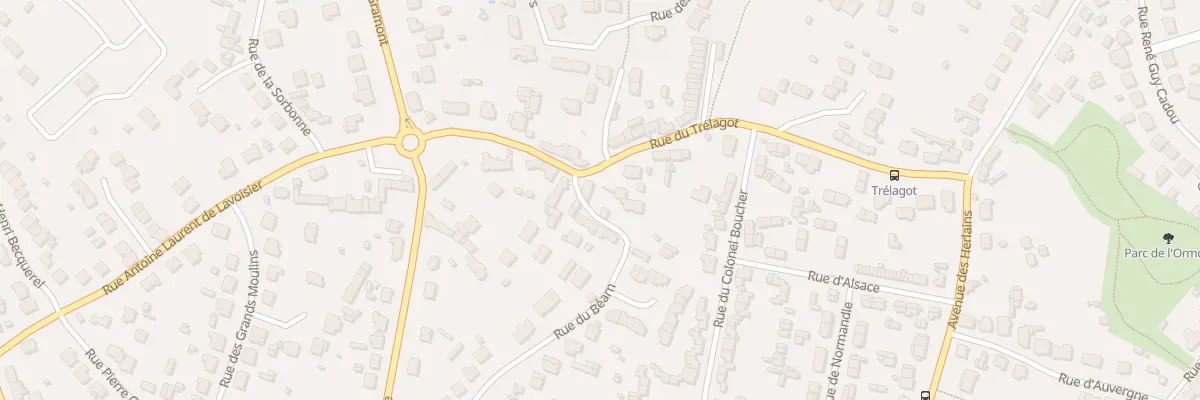 Plan du 29 Rue de Trélagot à Donges