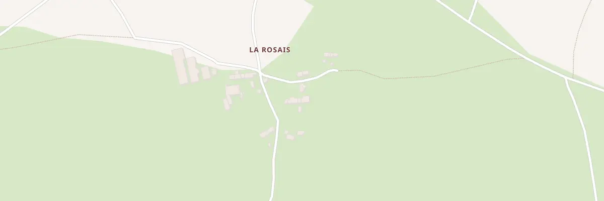 Plan du 7 La Rosais à Guenroc