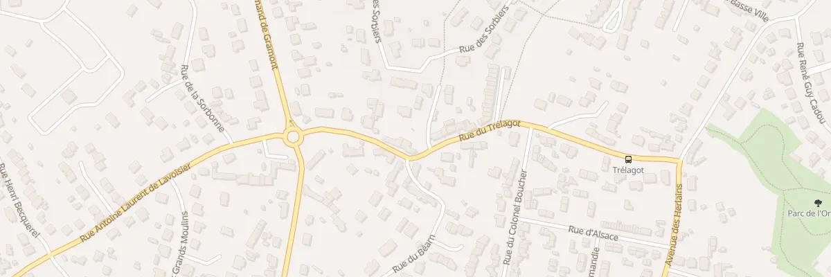 Plan du 38 Rue de Trélagot à Donges