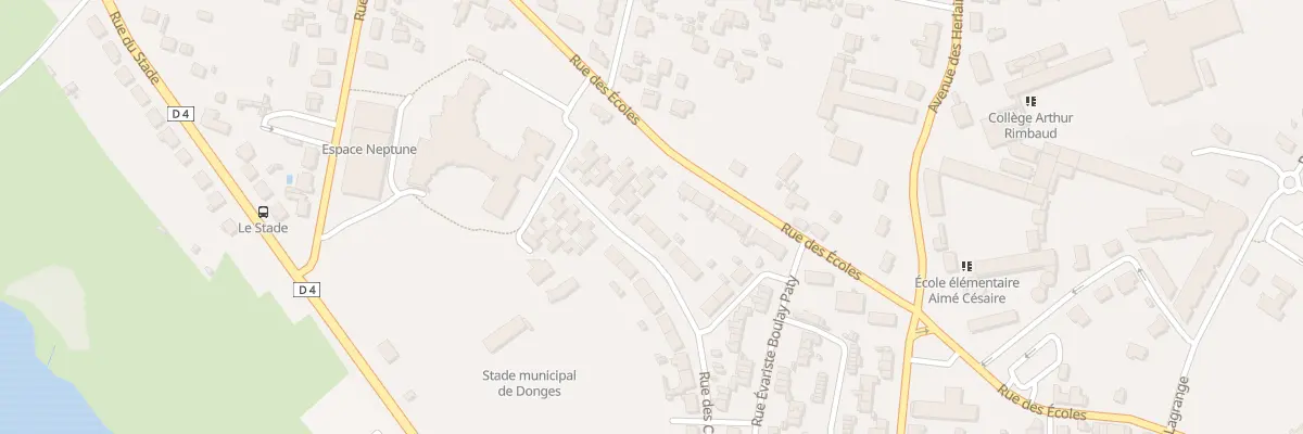 Plan du 20 Rue des Castors à Donges