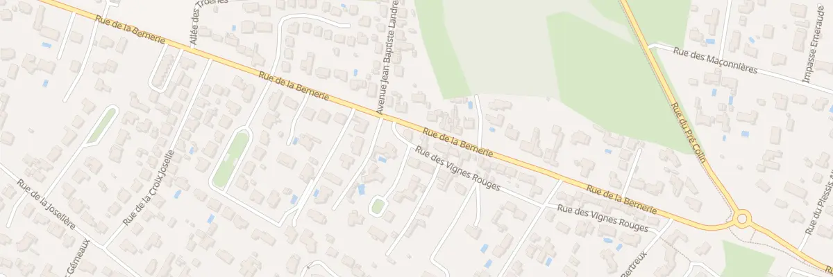 Plan du 130 Rue de la Bernerie à Pornic
