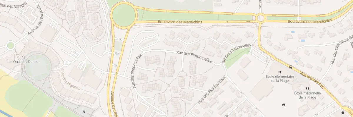 Plan du 40 Rue des pimprenelles à Saint-Jean-de-Monts