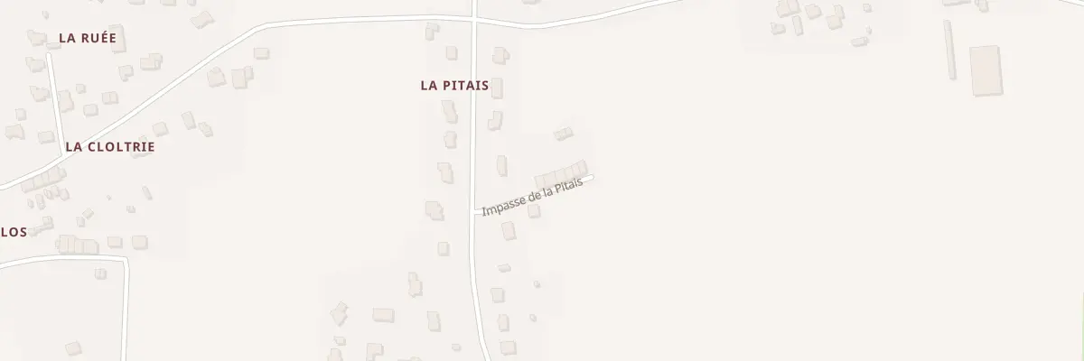 Plan du 3 Imp de la Pitais à Bains-sur-Oust