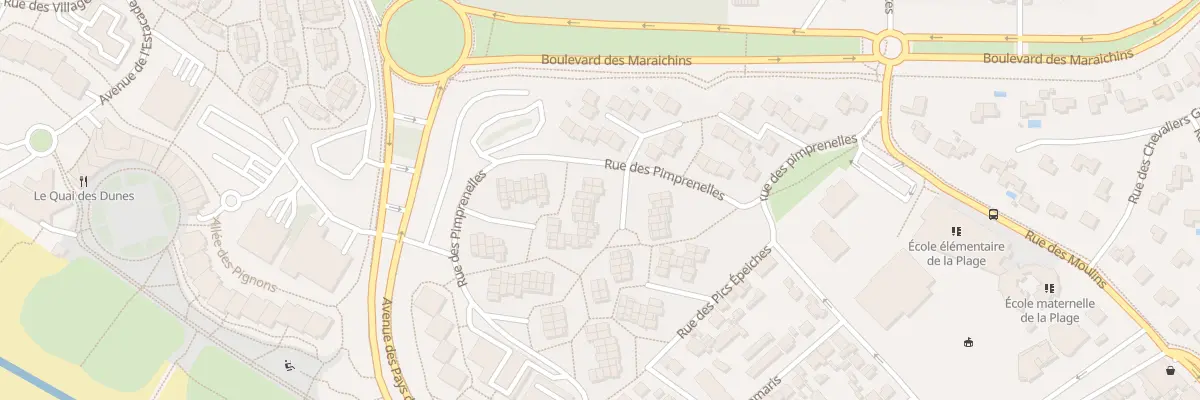 Plan du 36 Rue des pimprenelles à Saint-Jean-de-Monts