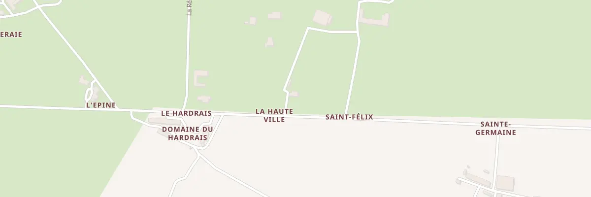 Plan du 6 Saint Felix à Saint-Gildas-des-Bois