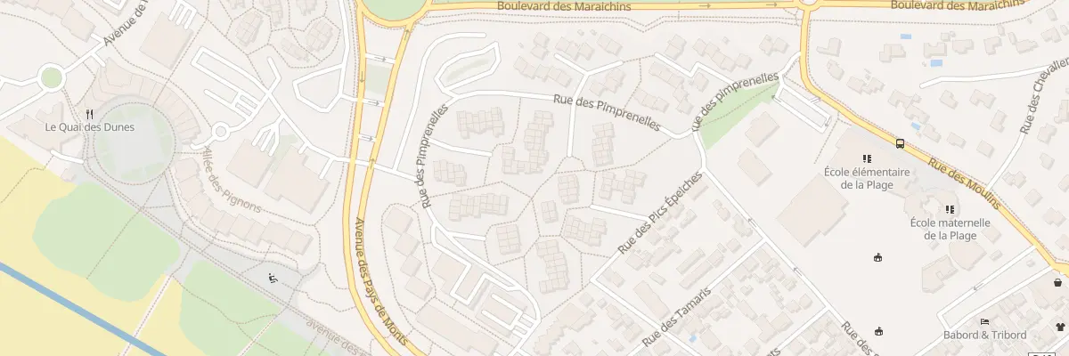 Plan du 24 Rue des pimprenelles à Saint-Jean-de-Monts