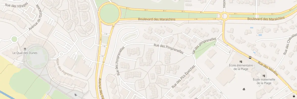 Plan du 39 Rue des pimprenelles à Saint-Jean-de-Monts
