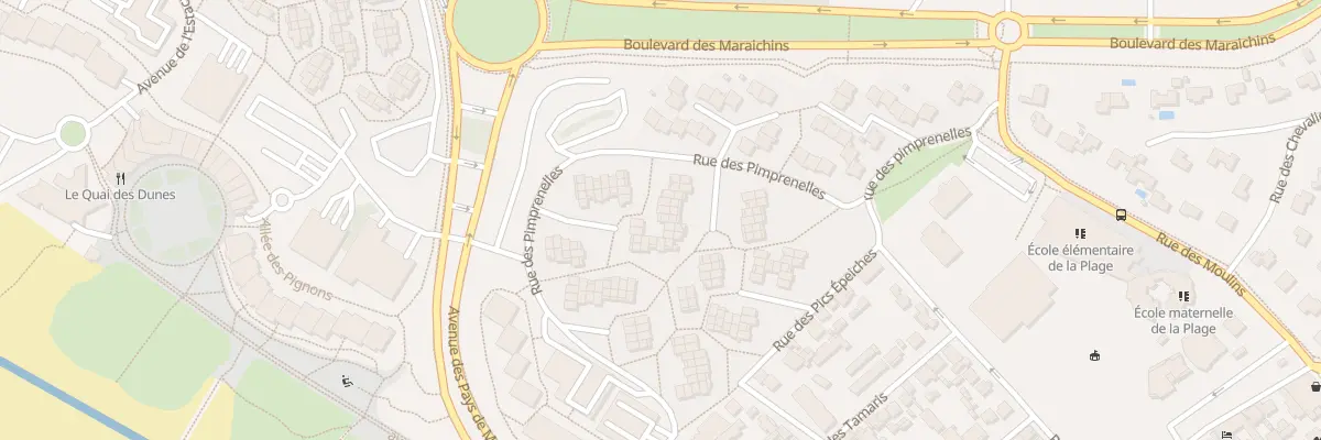 Plan du 29 Rue des pimprenelles à Saint-Jean-de-Monts