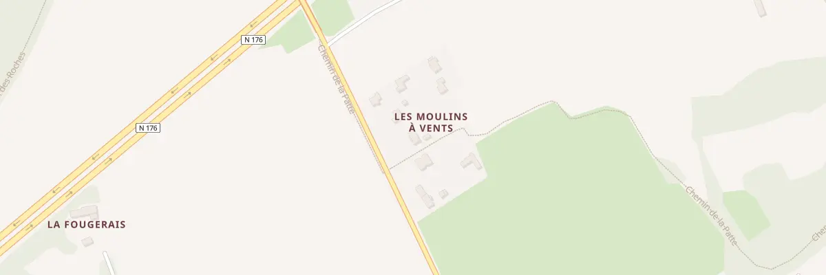 Plan du 11 Les Moulins à Vents à Quévert