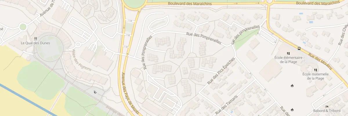 Plan du 21 Rue des pimprenelles à Saint-Jean-de-Monts