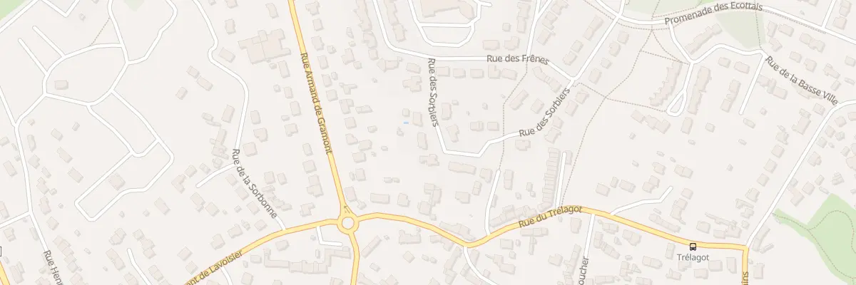 Plan du 8 Rue des Sorbiers à Donges
