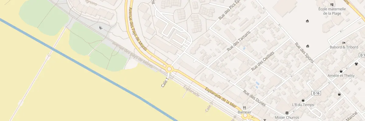 Plan du 2 Rue des pimprenelles à Saint-Jean-de-Monts