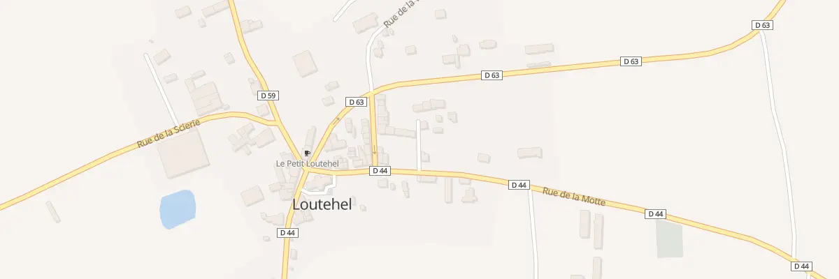 Plan du 5065 Le Bourg à Loutehel
