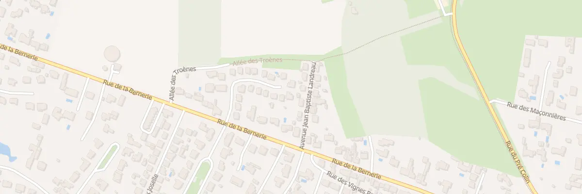 Plan du 20 Rue des Hortensias à Pornic