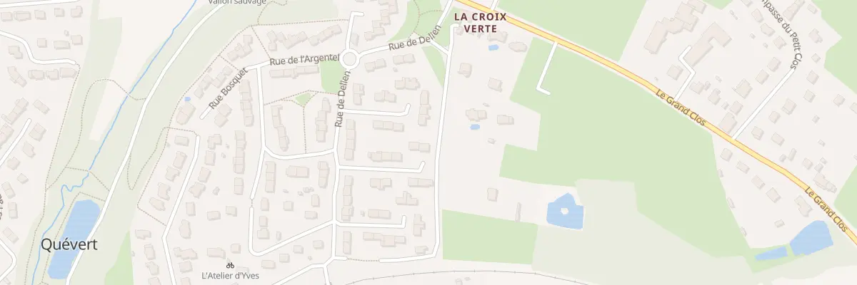 Plan du 9 Imp de l’Aubepine à Quévert