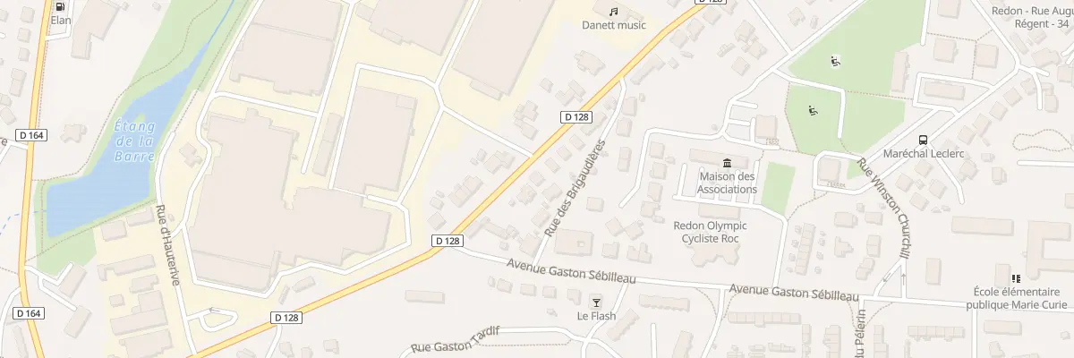 Plan du 18 Rue de la Châtaigneraie à Redon