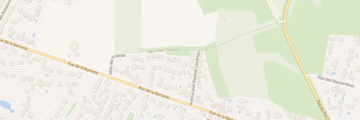 Plan du 24 Rue des Hortensias à Pornic
