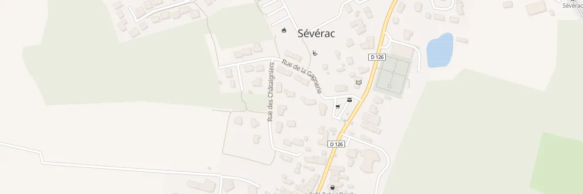 Plan du 3 Rue des Châtaigniers à Sévérac