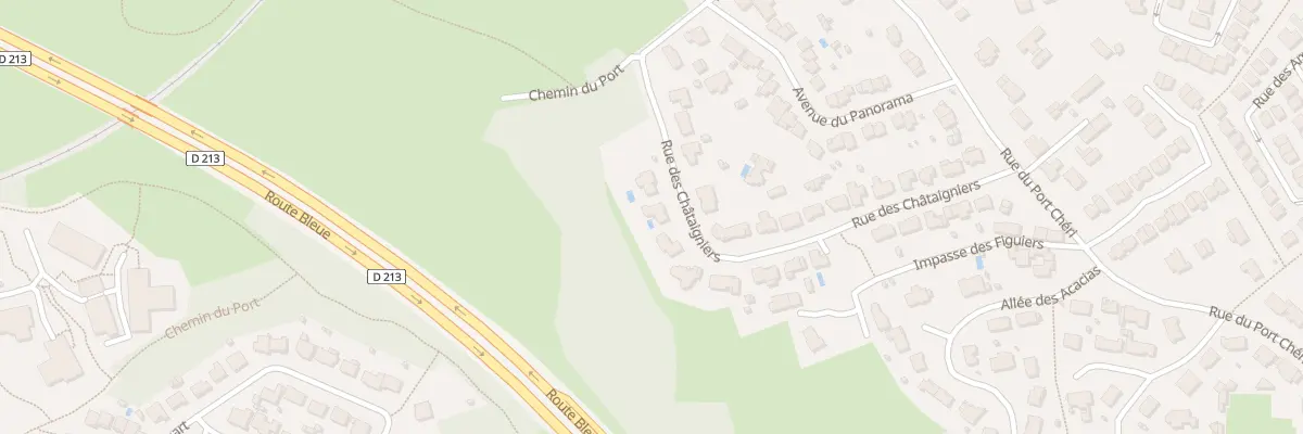 Plan du 23 Rue des Chataigniers Le Clion à Pornic