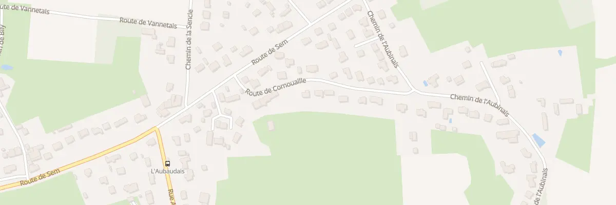 Plan du 16 Rte de Cornouaille à Donges