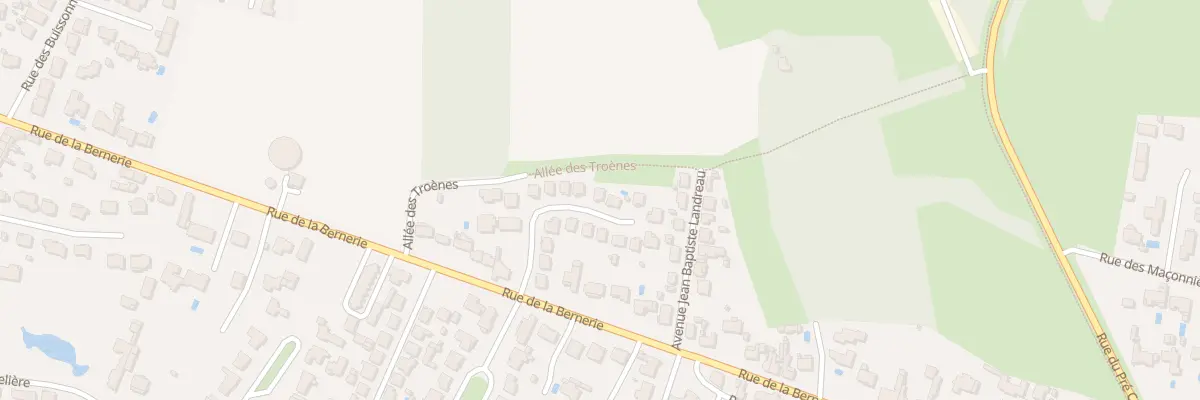 Plan du 28 Rue des Hortensias à Pornic