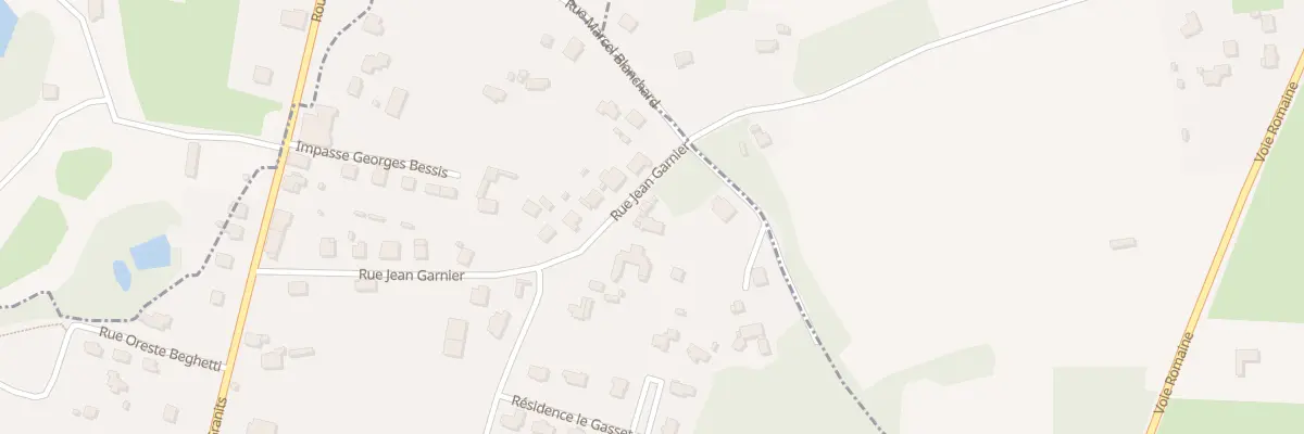 Plan du 16 Rue Jean Garnier au Hinglé