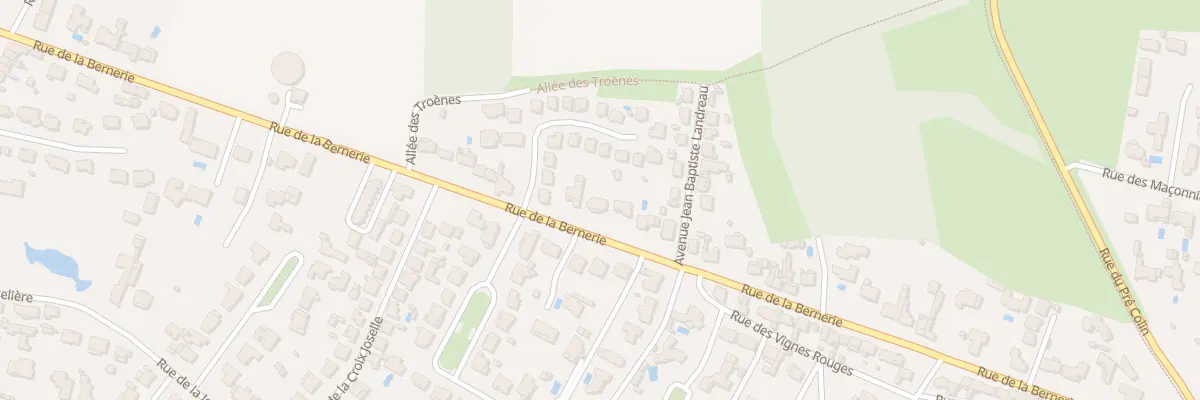 Plan du 107 Rue de la Bernerie à Pornic