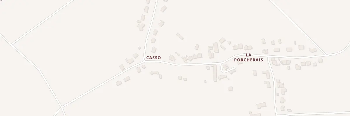 Plan du 9 La Porcherais Casso à Pontchâteau