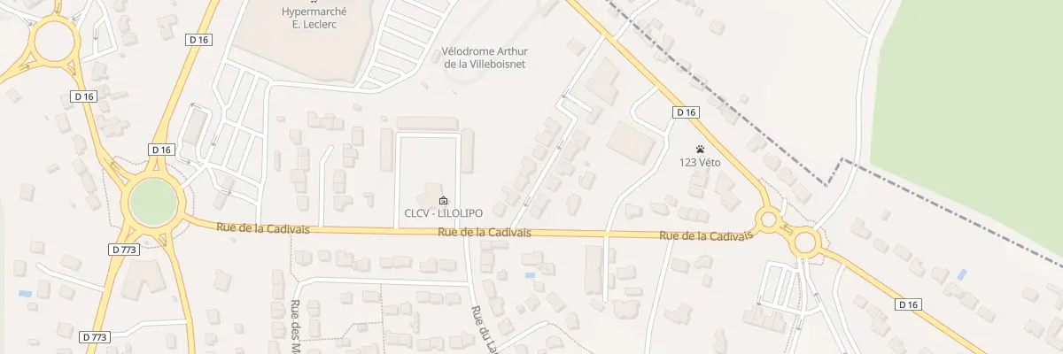 Plan du 8 Rue Raymond Poulidor à Pontchâteau