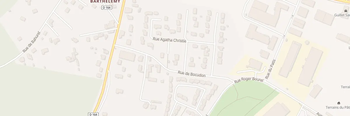 Plan du 3 Rue George Sand à Redon
