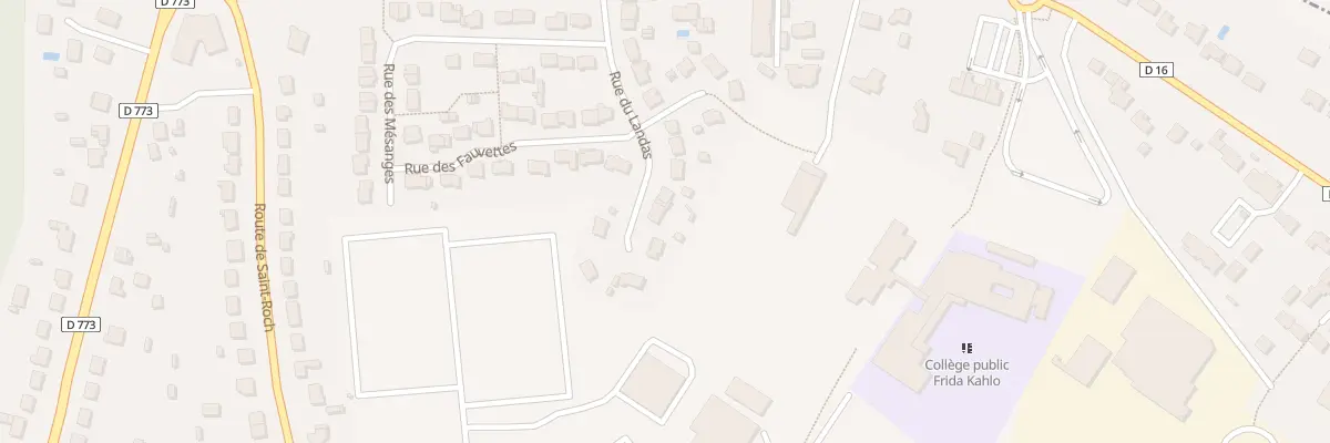 Plan du 17 Rue du Landas à Pontchâteau