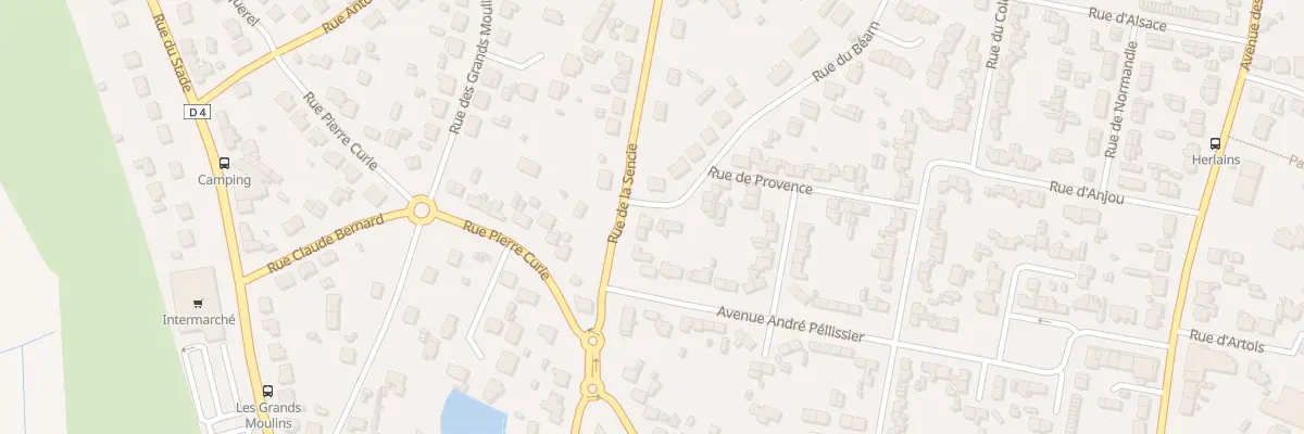 Plan du 2 Rue de Béarn à Donges
