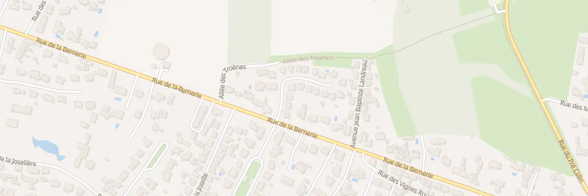 Plan du 6 Rue des Hortensias à Pornic