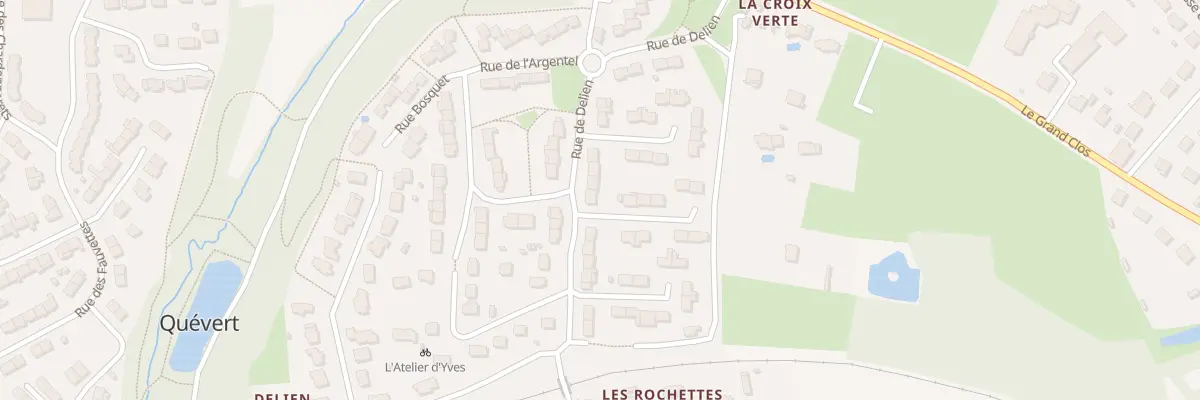 Plan du 19 Rue de Délien à Quévert