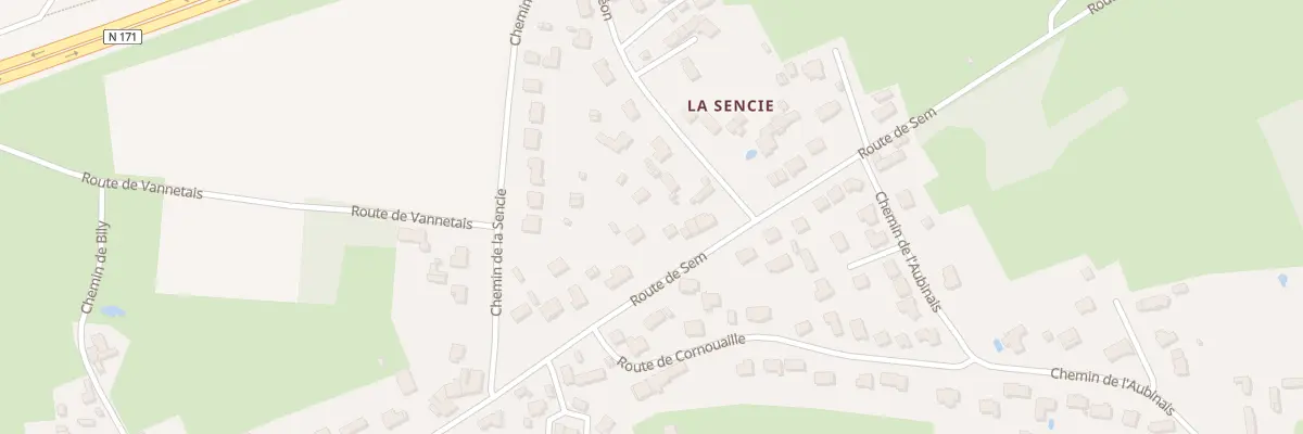 Plan du 69 Rte de Sem à Donges