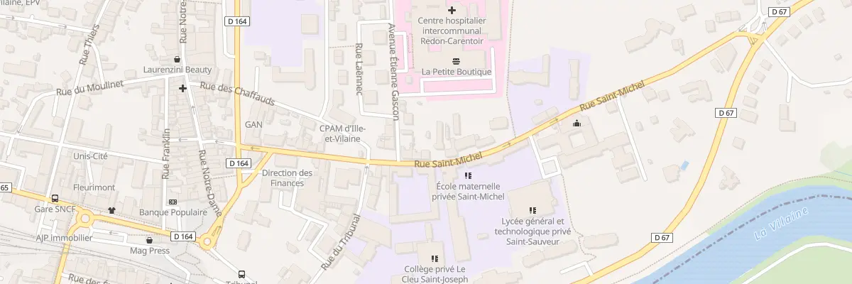 Plan du 37 Rue Saint-Michel à Redon