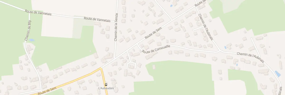 Plan du 1 Rte de Cornouaille à Donges