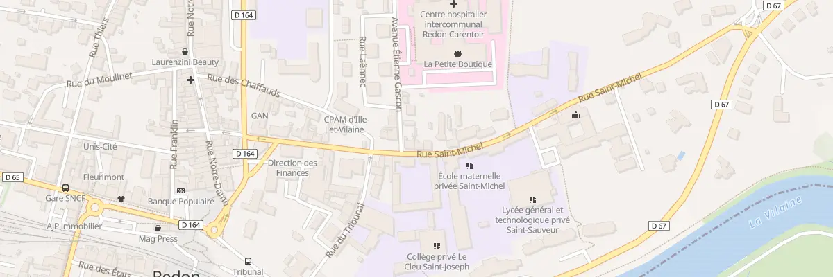 Plan du 35 Rue Saint-Michel à Redon